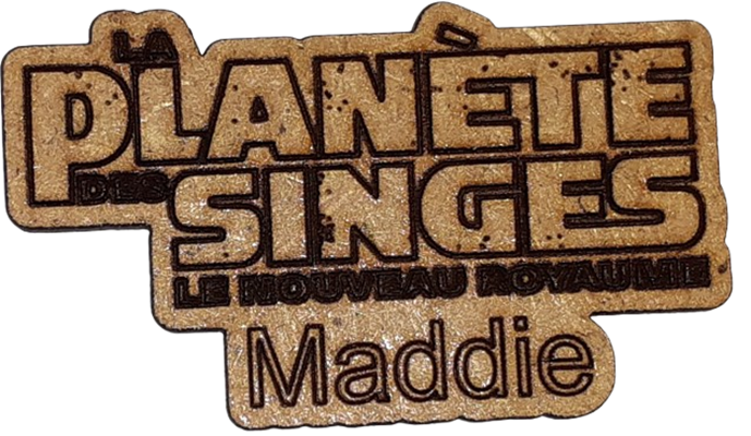 Magnet - La planète des singes personnalisable
